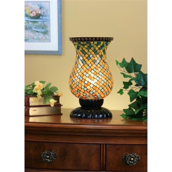 Lighting Business Mosaic Stylish Accent Lamp- Gloss Black LI2608327
